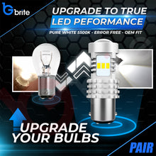 Load image into Gallery viewer, 2x 1157 14 SMD LED BULBS FOR VW CADDY MK3 UPGRADE XENON WHITE REPLACEMENT BULBS