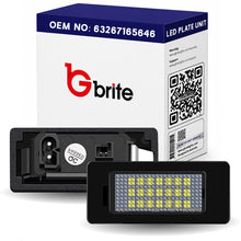 Load image into Gallery viewer, 2x 24 LED NUMBER PLATE LIGHT UNITS 5500K XENON WHITE ERROR FREE FOR BMW E90 E91 E92 E93 F30 F31 F35