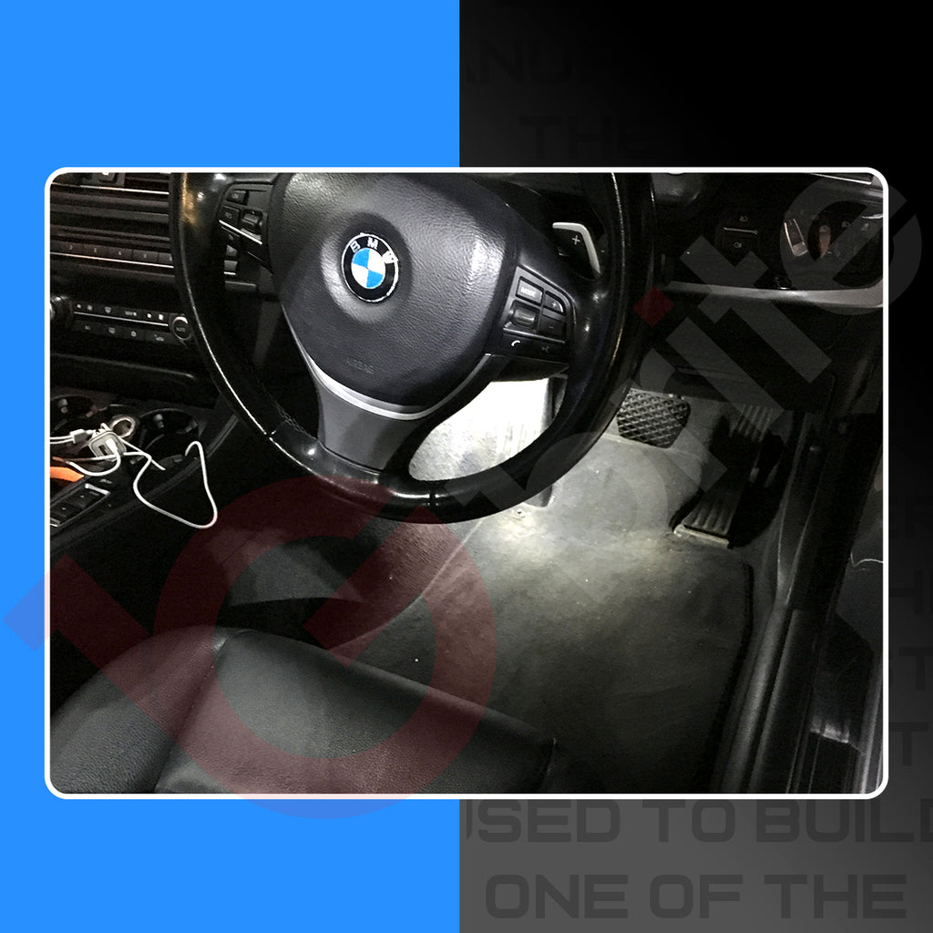 BMW 18 SMD LED FOOTWELL LIGHT UNITS 4 Pin UPGRADE FOR F20 F21 F22 F30 F31