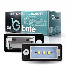 Load image into Gallery viewer, 2x 3 LED NUMBER PLATE LIGHT UNITS 5500K XENON WHITE ERROR FREE FOR AUDI A3 8P S3 RS3