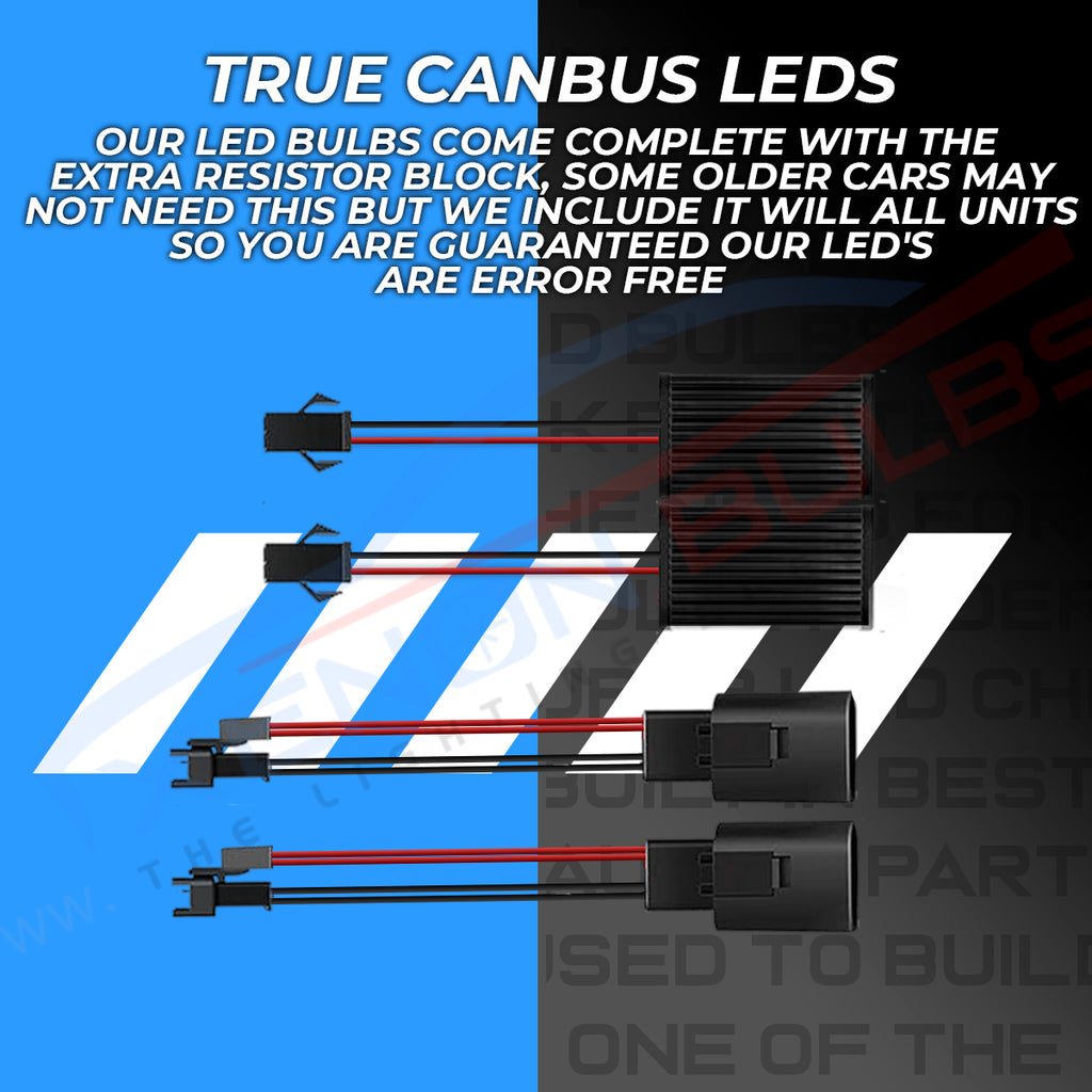2x 18 LED NUMBER PLATE LIGHT UNITS 5500K XENON WHITE ERROR FREE FOR VW Golf PASSAT POLO SEAT