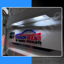 Load image into Gallery viewer, 2x 18 LED NUMBER PLATE LIGHT UNITS 5500K XENON WHITE ERROR FREE FOR FORD FIESTA TRANSIT CUSTOM
