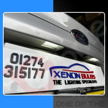 Load image into Gallery viewer, 2x 18 LED NUMBER PLATE LIGHT UNITS 5500K XENON WHITE ERROR FREE FOR FORD FIESTA TRANSIT CUSTOM