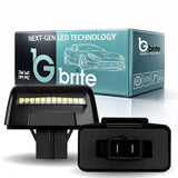 2x 12 LED NUMBER PLATE LIGHT UNITS 5500K XENON WHITE ERROR FREE FOR FORD TRANSIT MK5 MK6 MK7