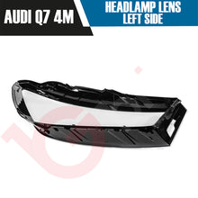 Load image into Gallery viewer, AUDI Q7 4M RIGHT OR LEFT SIDE FRONT HEADLAMP LENS COVER 2016-2019
