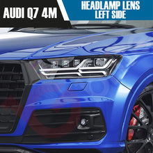 Load image into Gallery viewer, AUDI Q7 4M RIGHT OR LEFT SIDE FRONT HEADLAMP LENS COVER 2016-2019