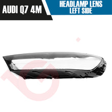 Load image into Gallery viewer, AUDI Q7 4M RIGHT OR LEFT SIDE FRONT HEADLAMP LENS COVER 2016-2019