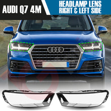 Load image into Gallery viewer, AUDI Q7 4M RIGHT OR LEFT SIDE FRONT HEADLAMP LENS COVER 2016-2019