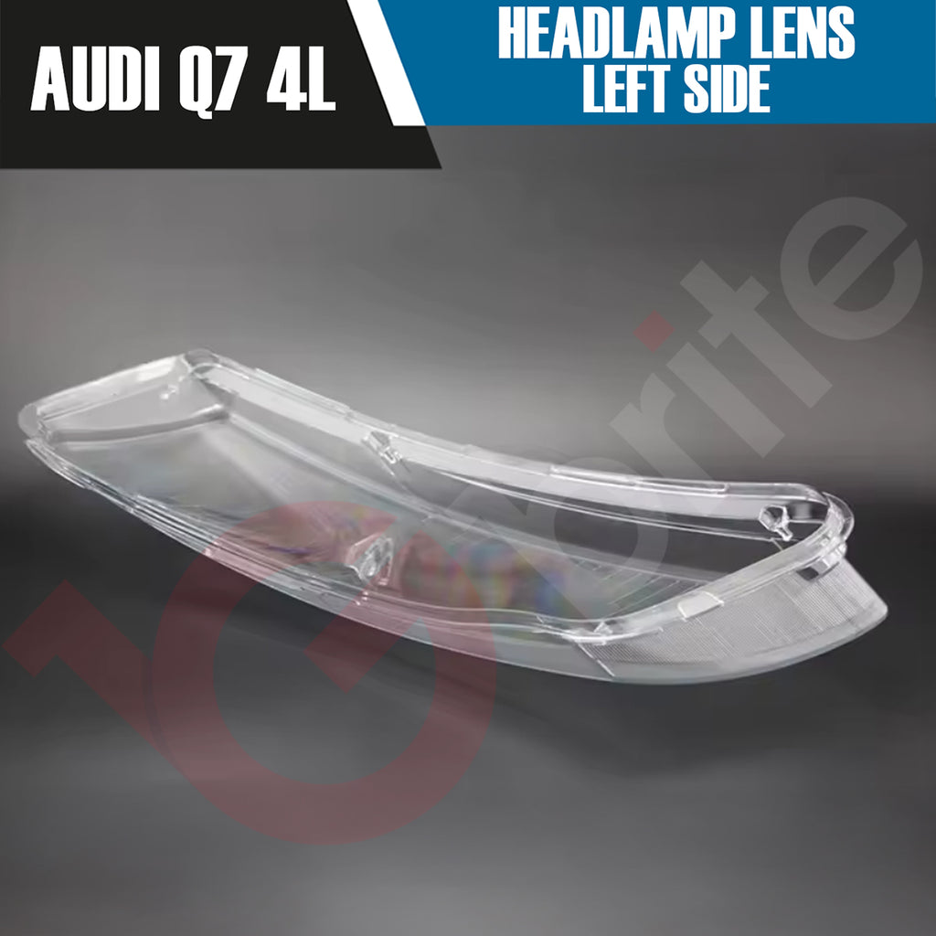 AUDI Q7 4L RIGHT OR LEFT SIDE FRONT HEADLAMP LENS COVER 2009-2015