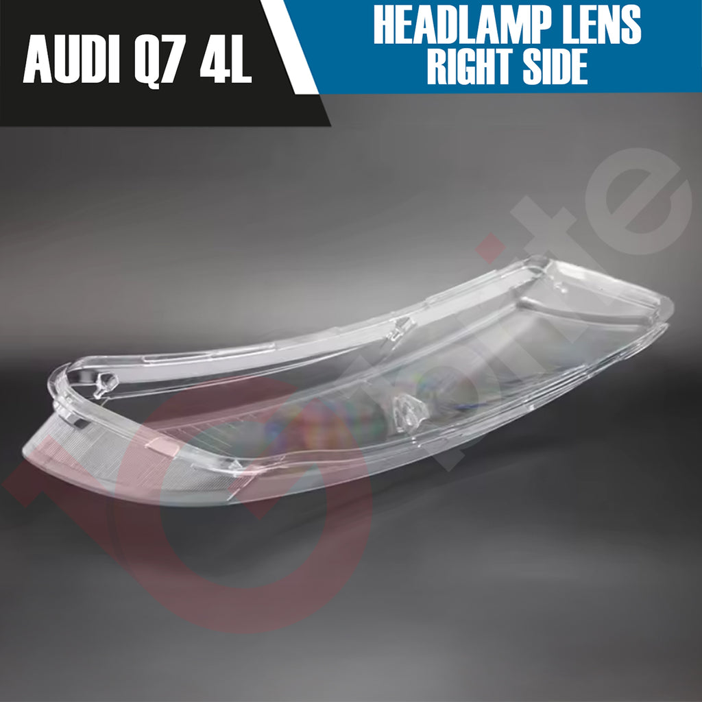 AUDI Q7 4L RIGHT OR LEFT SIDE FRONT HEADLAMP LENS COVER 2009-2015