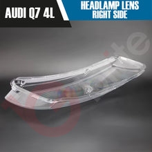 Load image into Gallery viewer, AUDI Q7 4L RIGHT OR LEFT SIDE FRONT HEADLAMP LENS COVER 2009-2015