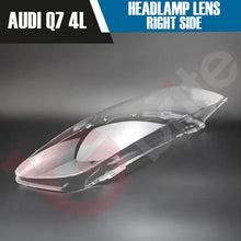 Load image into Gallery viewer, AUDI Q7 4L RIGHT OR LEFT SIDE FRONT HEADLAMP LENS COVER 2009-2015