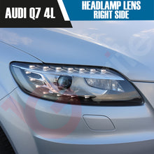 Load image into Gallery viewer, AUDI Q7 4L RIGHT OR LEFT SIDE FRONT HEADLAMP LENS COVER 2009-2015