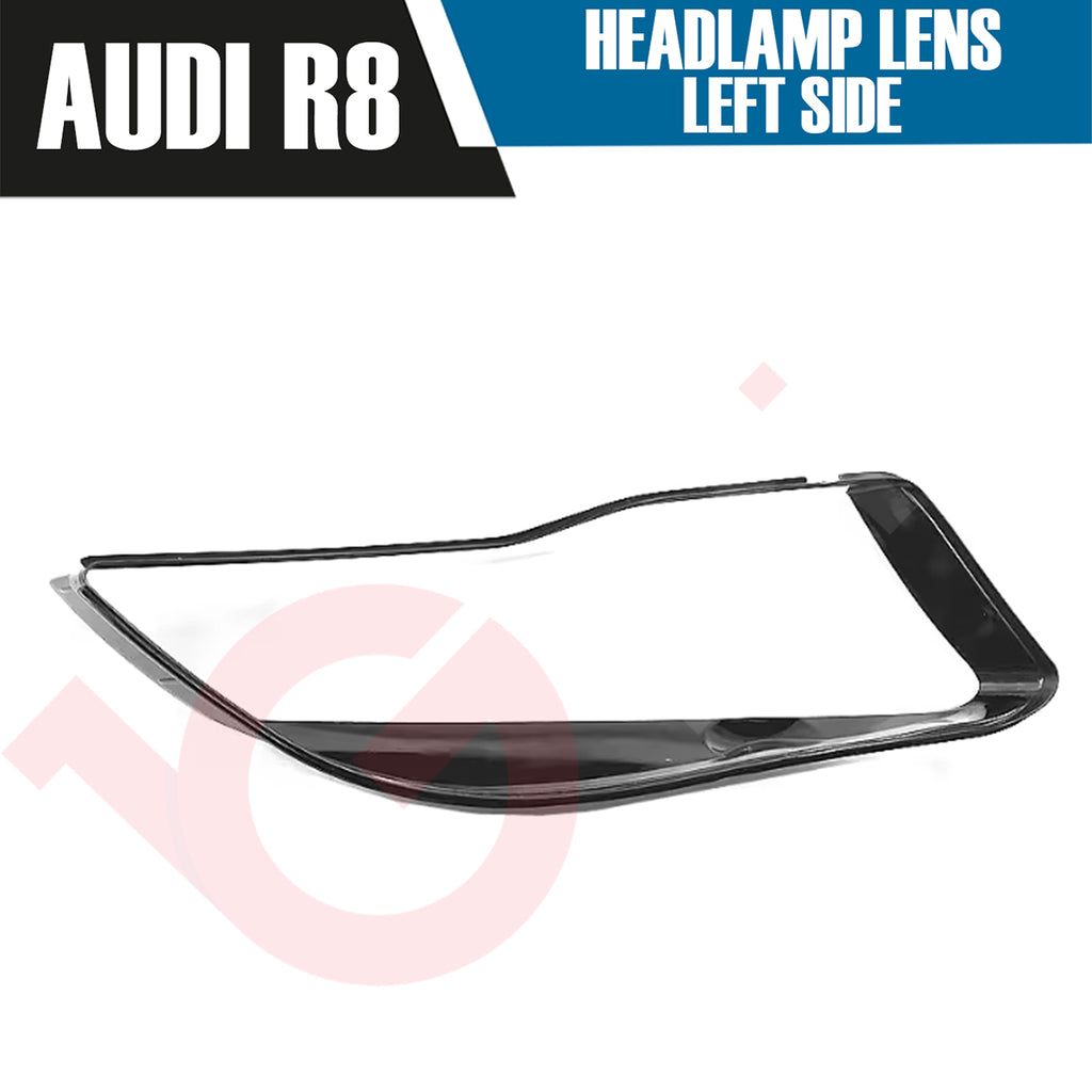 AUDI R8 RIGHT OR LEFT SIDE FRONT HEADLAMP LENS COVER 2007-2015