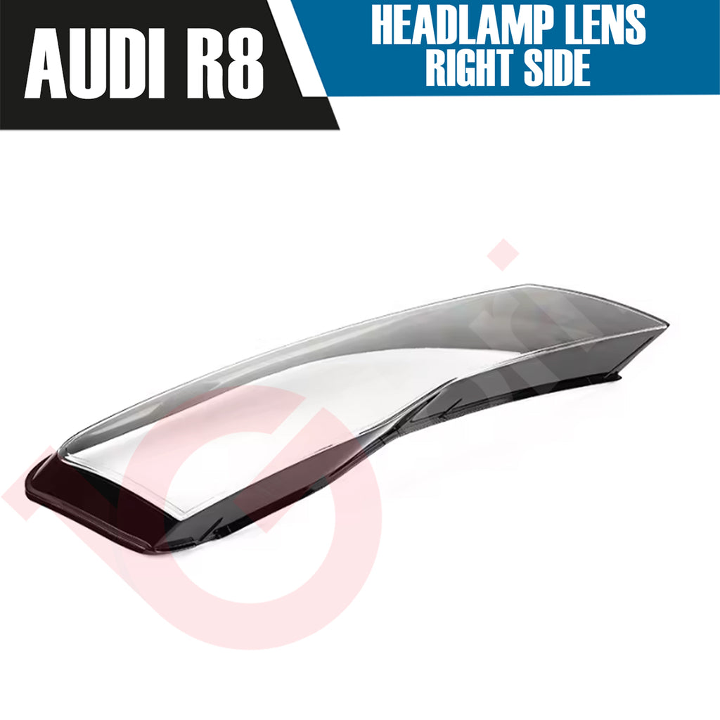 AUDI R8 RIGHT OR LEFT SIDE FRONT HEADLAMP LENS COVER 2007-2015