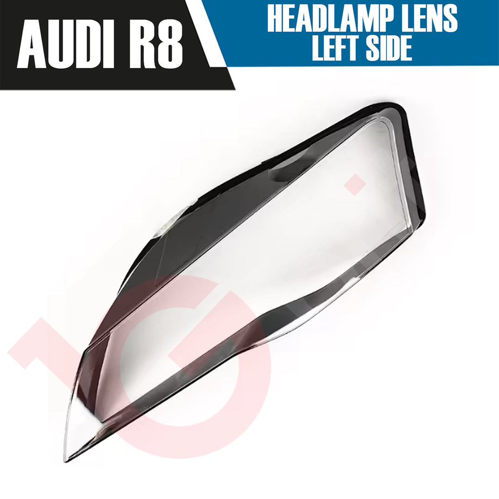 AUDI R8 RIGHT OR LEFT SIDE FRONT HEADLAMP LENS COVER 2007-2015
