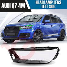 Load image into Gallery viewer, AUDI Q7 4M RIGHT OR LEFT SIDE FRONT HEADLAMP LENS COVER 2016-2019