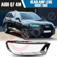 Load image into Gallery viewer, AUDI Q7 4M RIGHT OR LEFT SIDE FRONT HEADLAMP LENS COVER 2016-2019