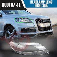 Load image into Gallery viewer, AUDI Q7 4L RIGHT OR LEFT SIDE FRONT HEADLAMP LENS COVER 2009-2015