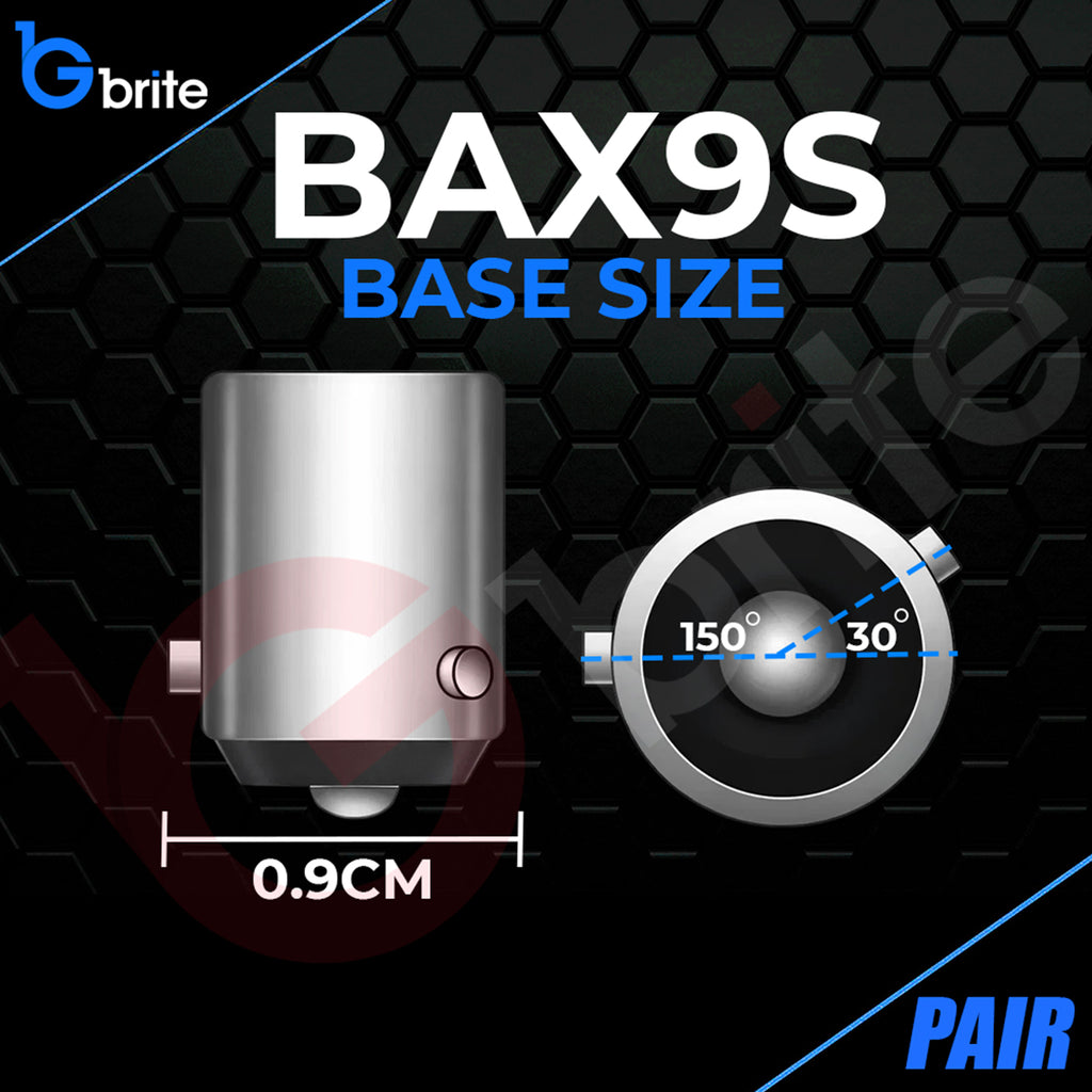 2x BAX9S H6W 54 SMD LED WHITE SIDELIGHTS BULBS CANBUS ERROR FREE