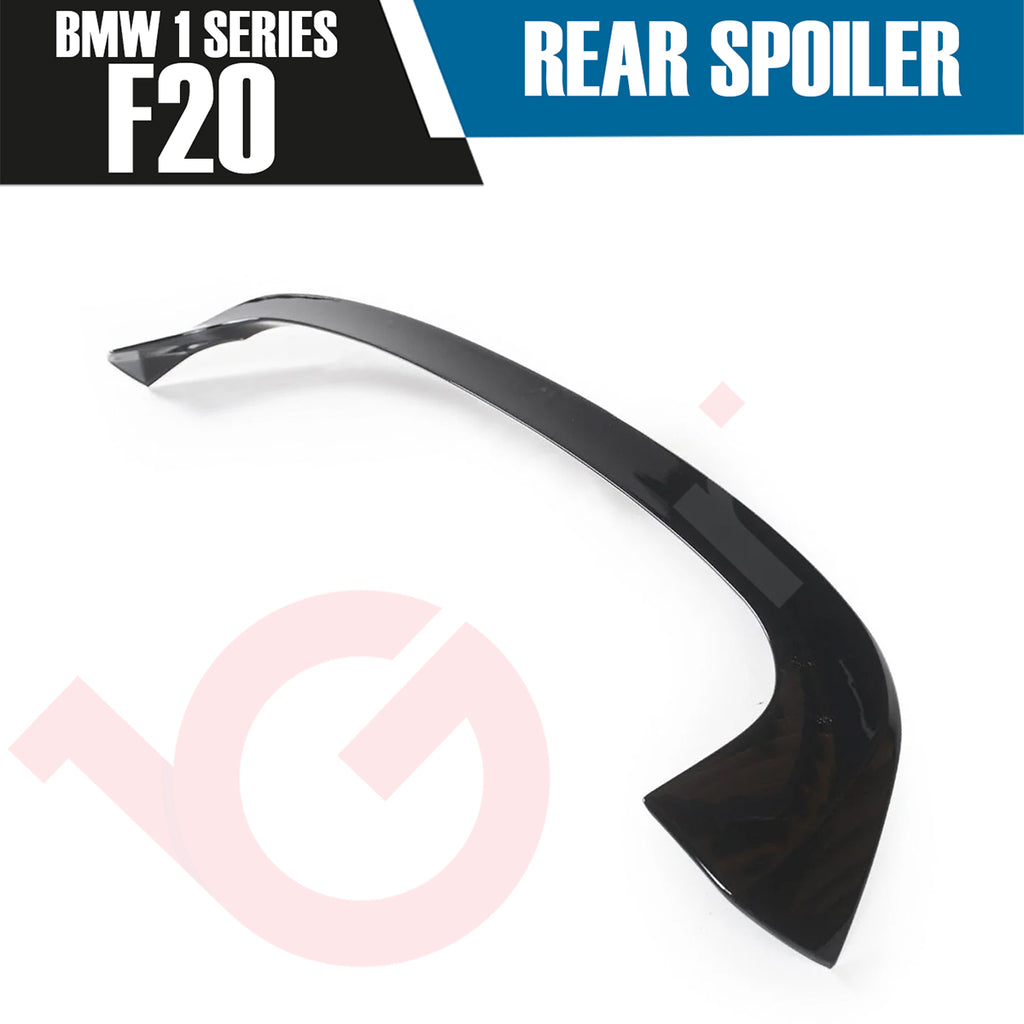 BMW 1 SERIES F20 F21 GLOSS BLACK REAR ROOF BOOT SPOILER M PERFORMANCE STYLE 12-18