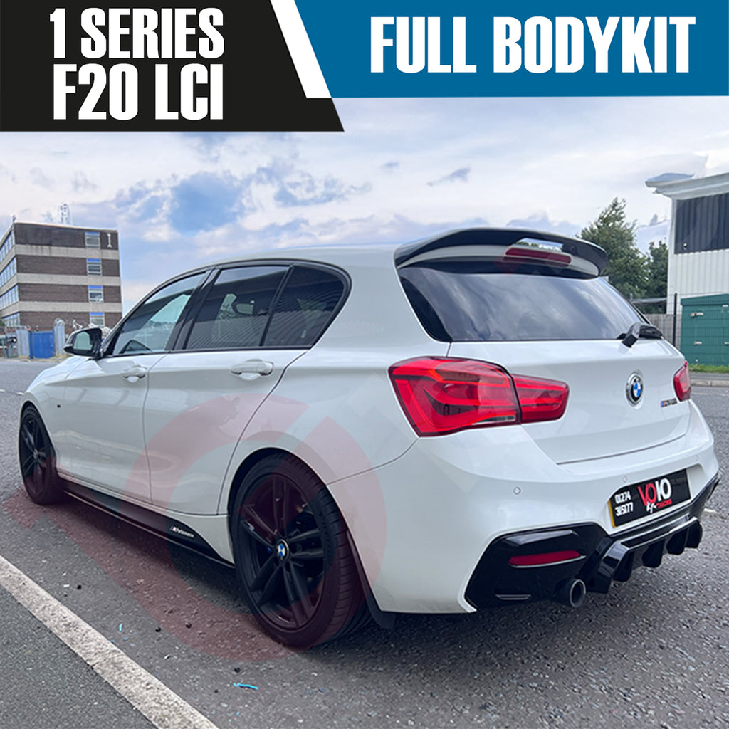 BMW 1 SERIES F20 LCI GLOSS BLACK FULL BODYKIT