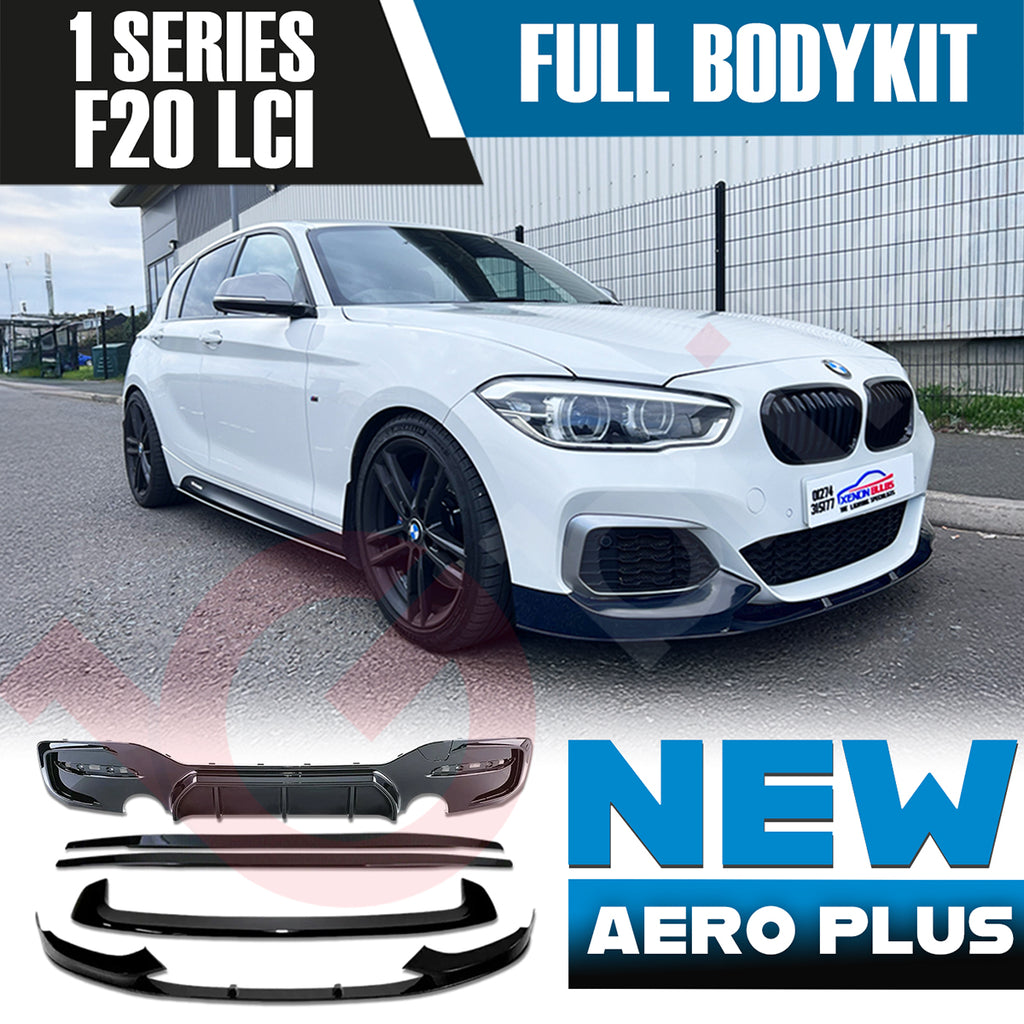 BMW 1 SERIES F20 LCI GLOSS BLACK FULL BODYKIT