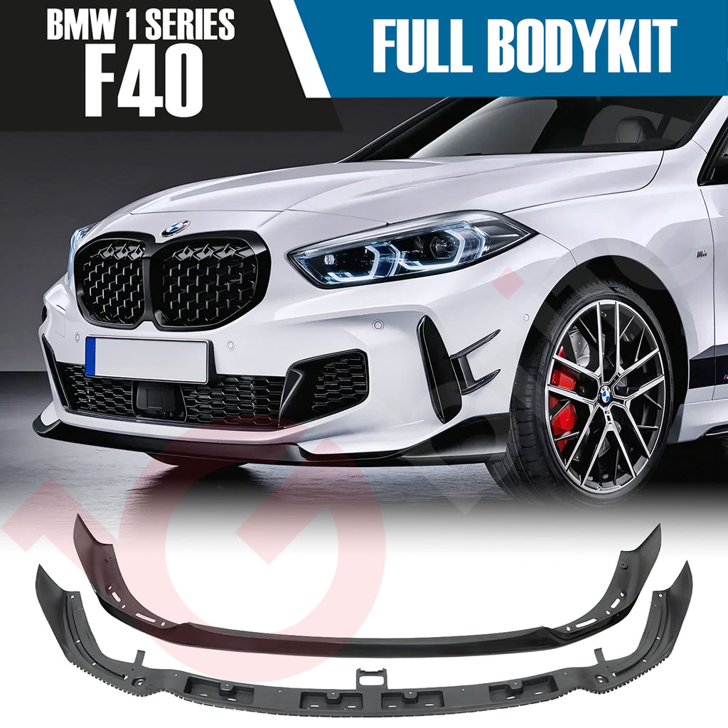 BMW 1 SERIES F40 2019 - 2023 GLOSS BLACK FULL BODYKIT