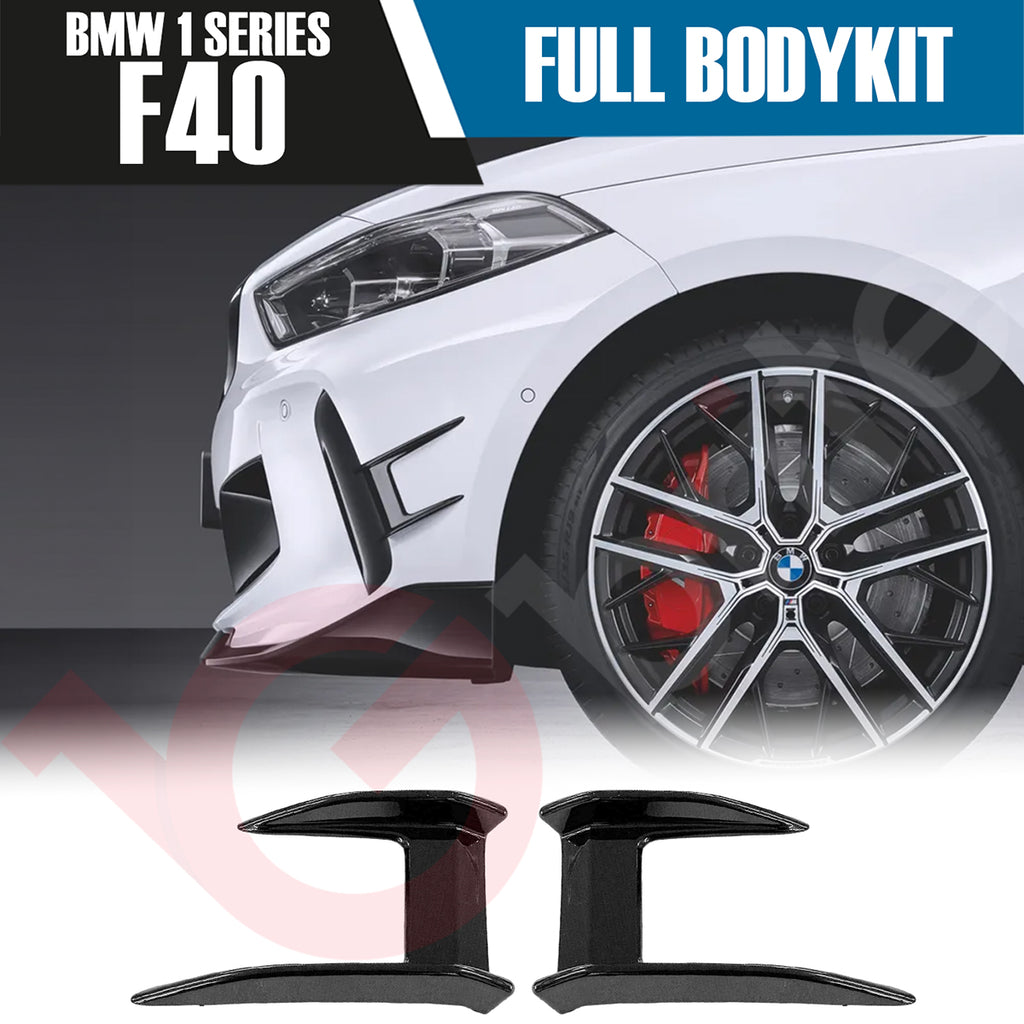 BMW 1 SERIES F40 2019 - 2023 GLOSS BLACK FULL BODYKIT