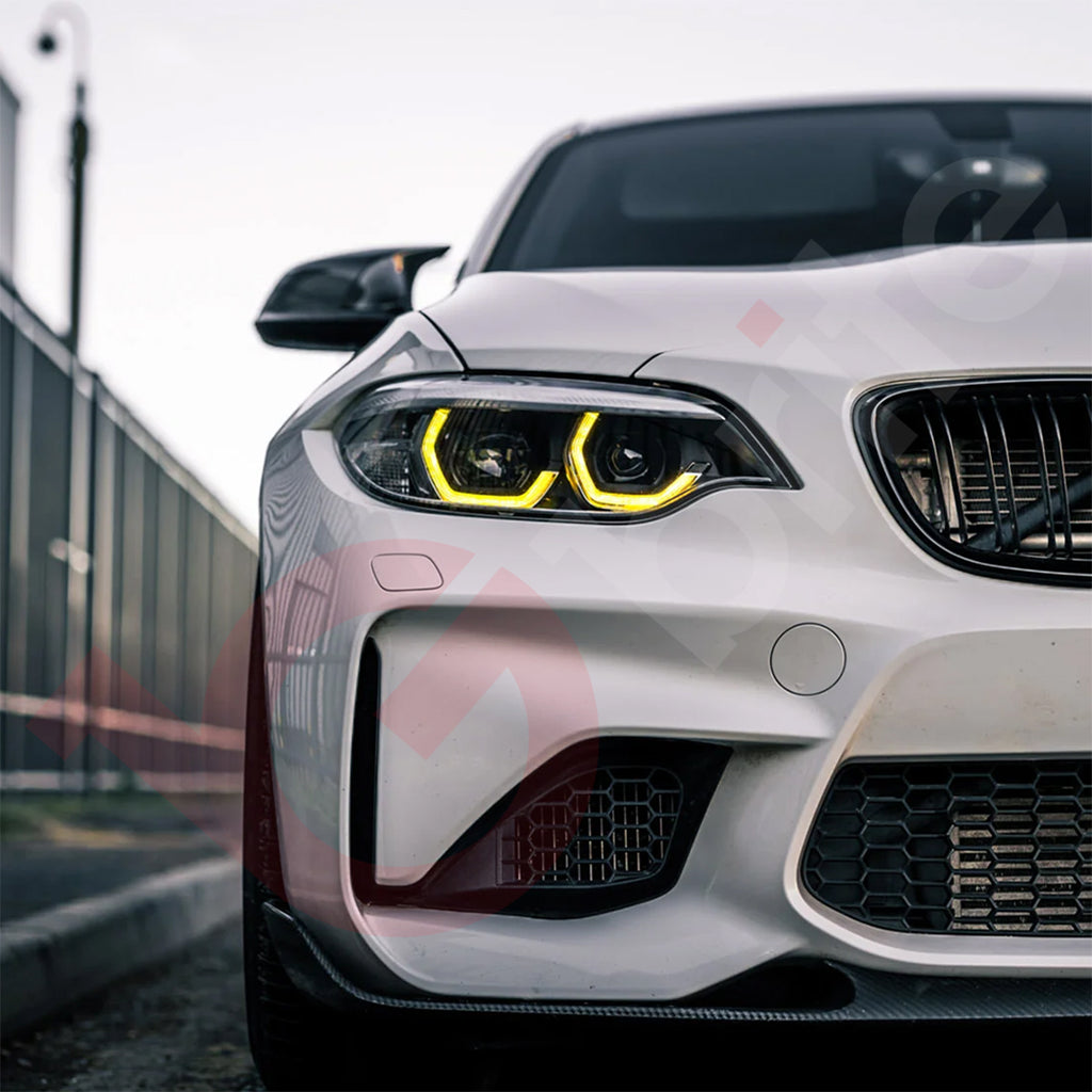 BMW CSL Yellow DRL LED Modules 2-Piece Set for BMW 2 SERIES F22 F23 M2 F87 COUPE LCI 2018-2021