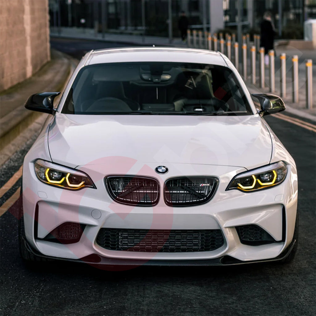BMW CSL Yellow DRL LED Modules 2-Piece Set for BMW 2 SERIES F22 F23 M2 F87 COUPE LCI 2018-2021