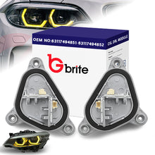 Load image into Gallery viewer, BMW CSL Yellow DRL LED Modules 2-Piece Set for BMW 2 SERIES F22 F23 M2 F87 COUPE LCI 2018-2021