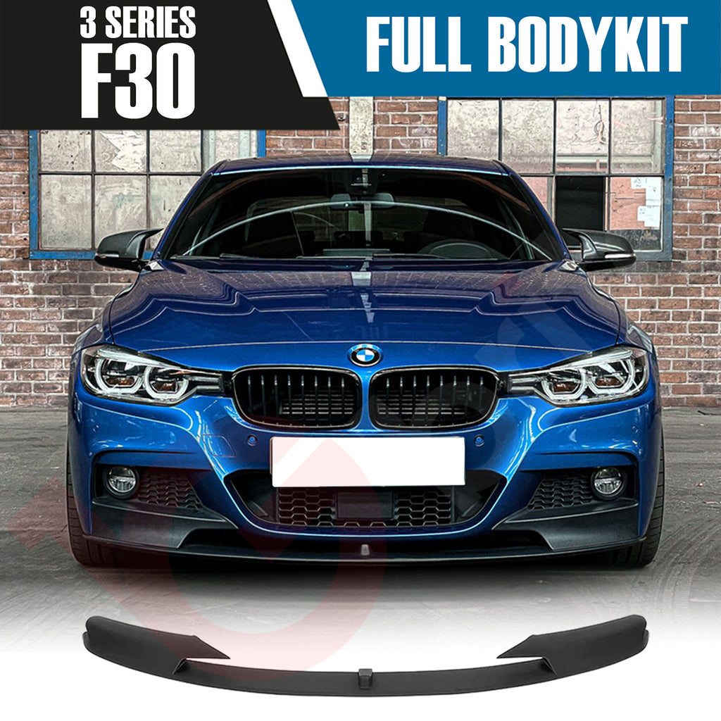 BMW 3 SERIES F30 2012 - 2018 MATT BLACK FULL BODYKIT