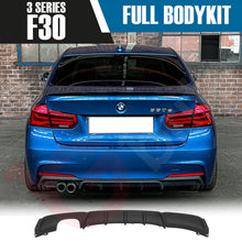 Load image into Gallery viewer, BMW 3 SERIES F30 2012 - 2018 MATT BLACK FULL BODYKIT