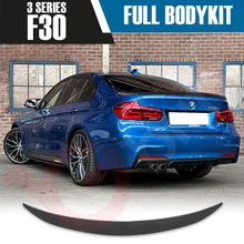 Load image into Gallery viewer, BMW 3 SERIES F30 2012 - 2018 MATT BLACK FULL BODYKIT