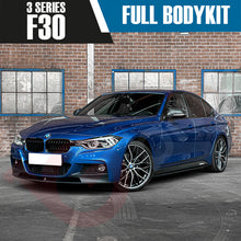Load image into Gallery viewer, BMW 3 SERIES F30 2012 - 2018 MATT BLACK FULL BODYKIT