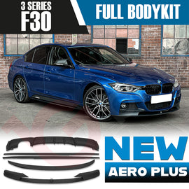 BMW 3 SERIES F30 2012 - 2018 MATT BLACK FULL BODYKIT