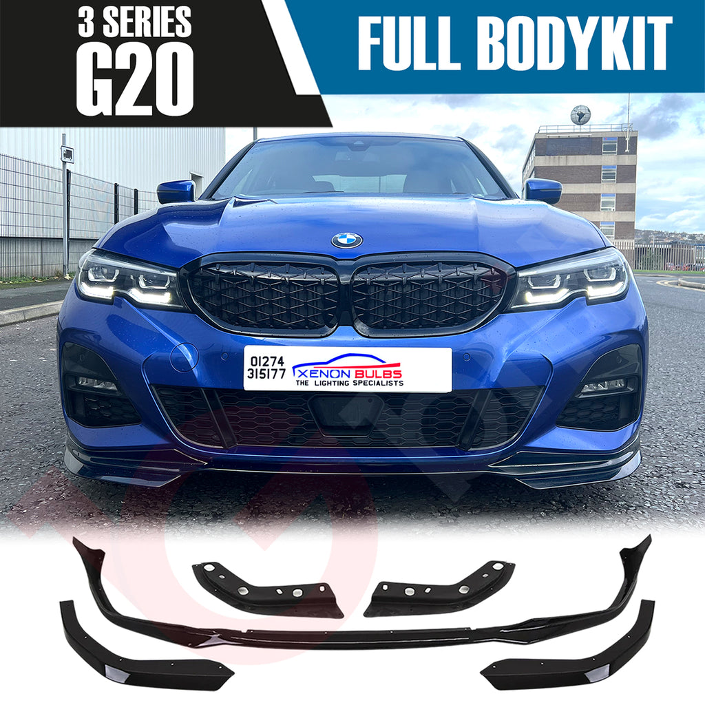 BMW 3 SERIES G20 2019 - 2022 GLOSS BLACK FULL BODYKIT