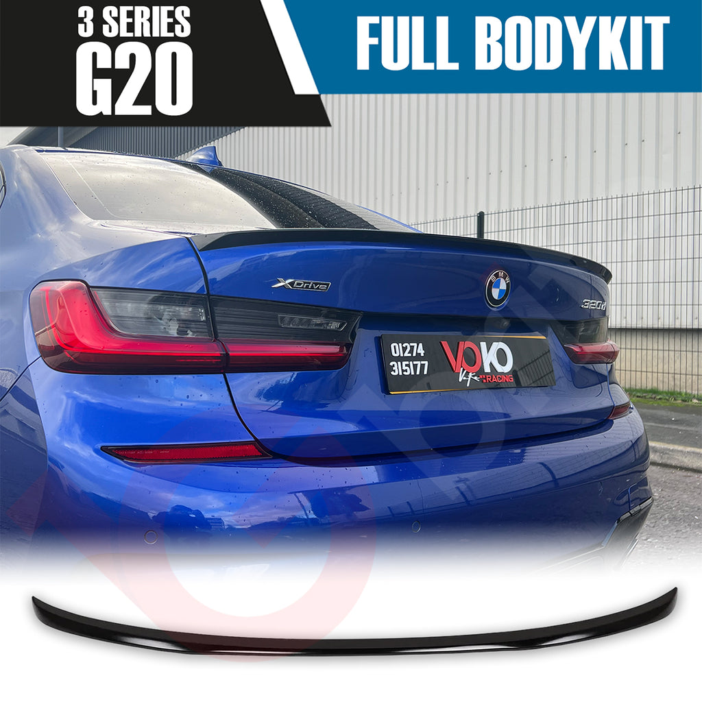 BMW 3 SERIES G20 2019 - 2022 GLOSS BLACK FULL BODYKIT