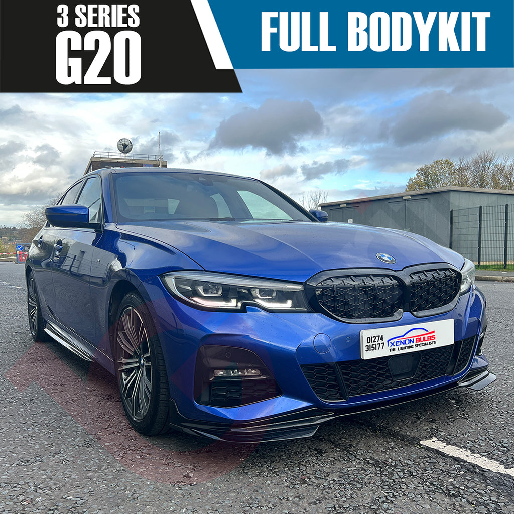 BMW 3 SERIES G20 2019 - 2022 GLOSS BLACK FULL BODYKIT