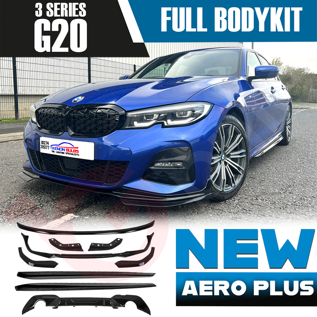 BMW 3 SERIES G20 2019 - 2022 GLOSS BLACK FULL BODYKIT