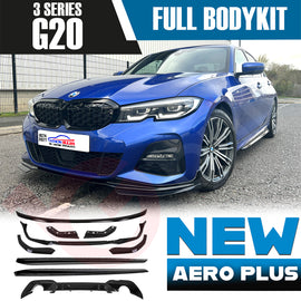 BMW 3 SERIES G20 2019 - 2022 GLOSS BLACK FULL BODYKIT