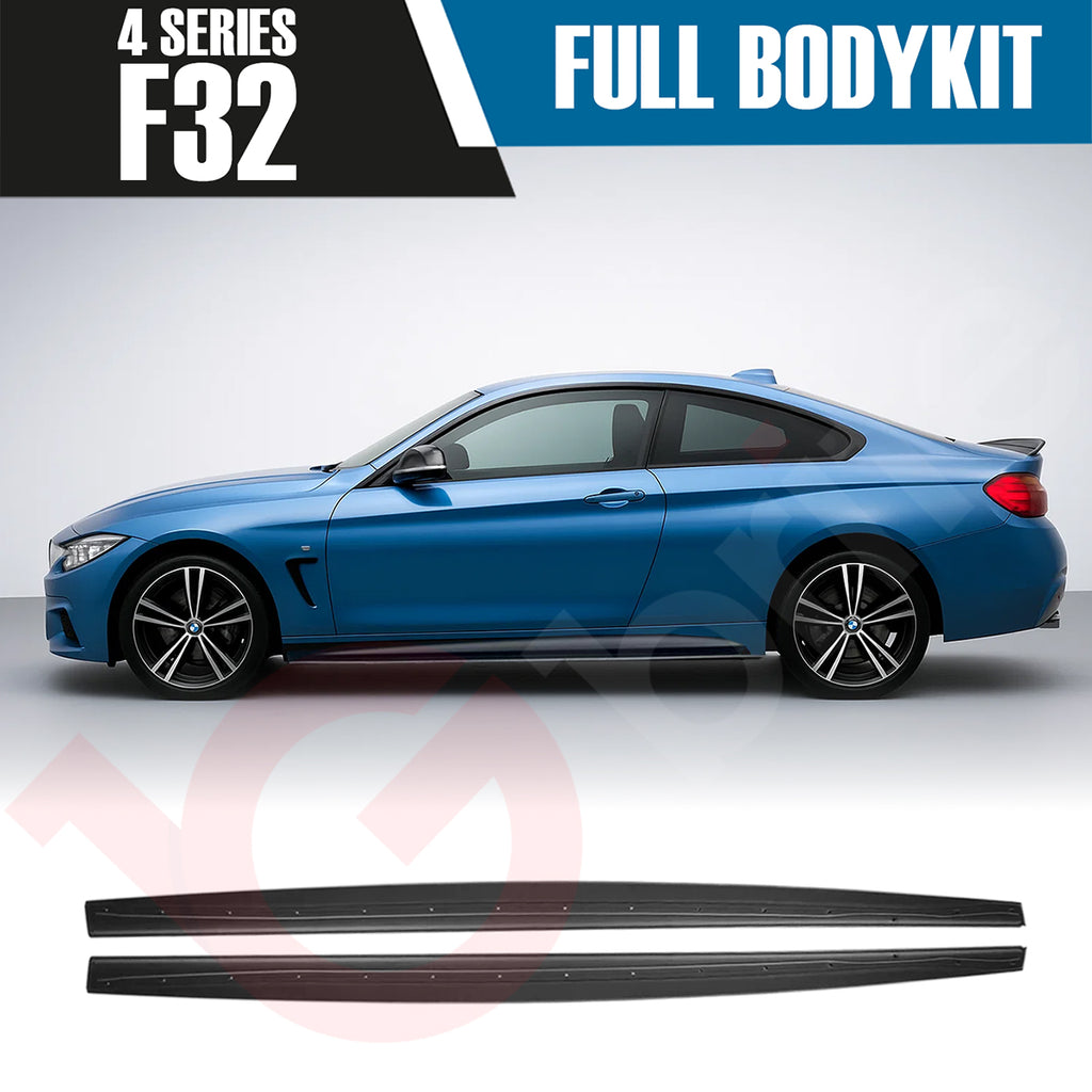 BMW 4 SERIES F32 Coupe 2013 - 2019 MATT BLACK FULL BODYKIT