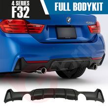 Load image into Gallery viewer, BMW 4 SERIES F32 Coupe 2013 - 2019 MATT BLACK FULL BODYKIT