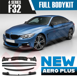 BMW 4 SERIES F32 Coupe 2013 - 2019 MATT BLACK FULL BODYKIT