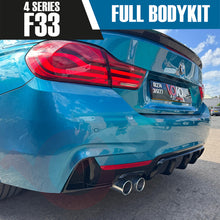 Load image into Gallery viewer, BMW 4 SERIES F33 CONVERTIBLE 2013 - 2019 GLOSS BLACK FULL BODYKIT
