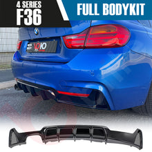 Load image into Gallery viewer, BMW 4 SERIES F36 GRAN COUPE  2013 - 2019 GLOSS BLACK FULL BODYKIT