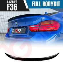 Load image into Gallery viewer, BMW 4 SERIES F36 GRAN COUPE  2013 - 2019 GLOSS BLACK FULL BODYKIT