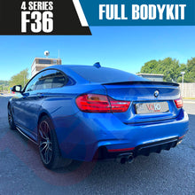 Load image into Gallery viewer, BMW 4 SERIES F36 GRAN COUPE  2013 - 2019 GLOSS BLACK FULL BODYKIT