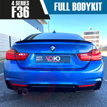 Load image into Gallery viewer, BMW 4 SERIES F36 GRAN COUPE  2013 - 2019 GLOSS BLACK FULL BODYKIT